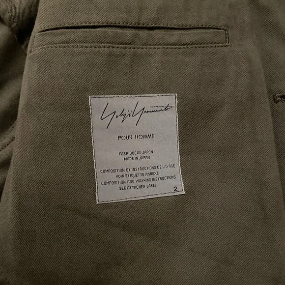 Yohji Yamamoto Pour Homme Hooded Coat - Picture 3 of 3